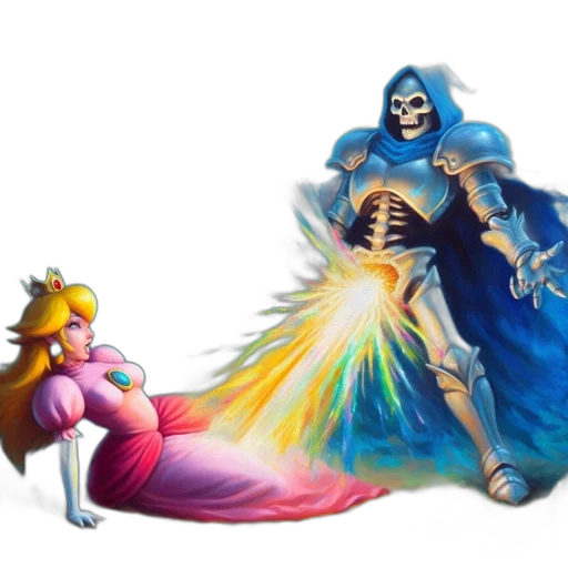 concept art, fantasy art, comic book art, pixel art transparent PNG cut-out