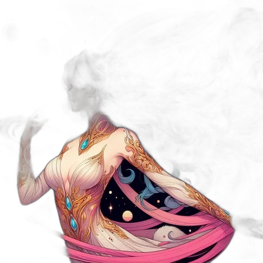 mask, dress, jewelry, dragon transparent PNG cut-out