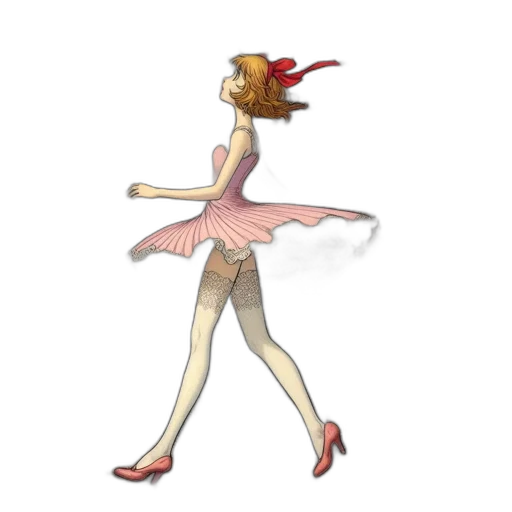 dress, staff, hat, mask transparent PNG cut-out