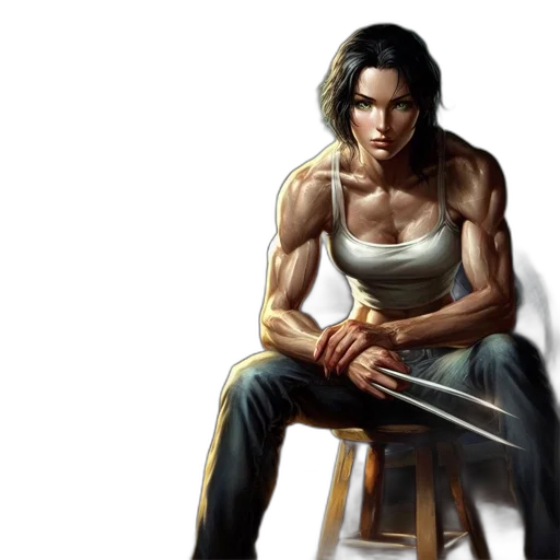 weapon, concept art, comic book art, photorealistic transparent PNG cut-out