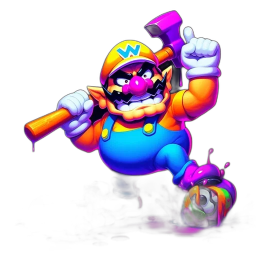 weapon, staff, robot, creature transparent PNG cut-out
