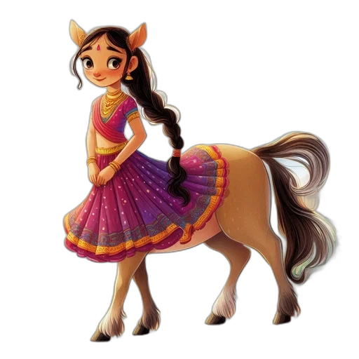 dress, animal, concept art, 3d render transparent PNG cut-out