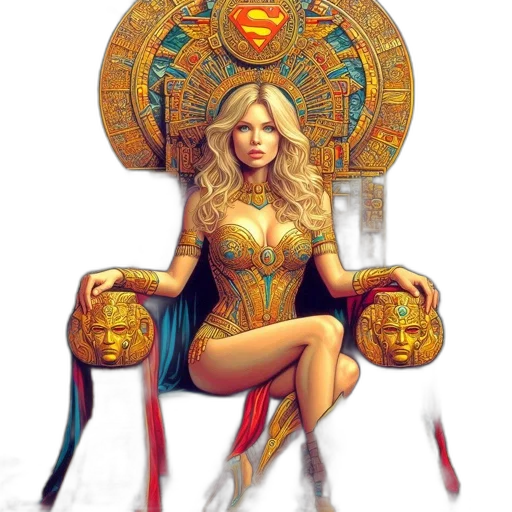 comic book art, fantasy art, concept art, cartoon transparent PNG cut-out