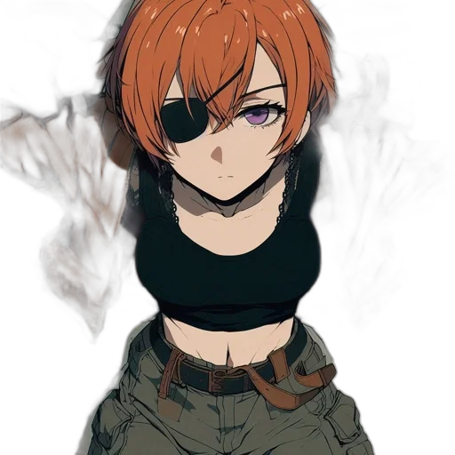 jacket, dress, weapon, mask transparent PNG cut-out