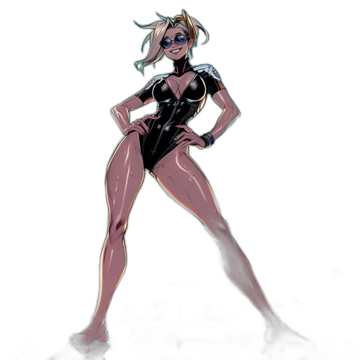 robot, dress, concept art, comic book art transparent PNG cut-out