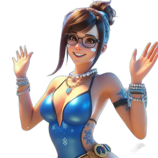 staff, dress, weapon, jewelry transparent PNG cut-out