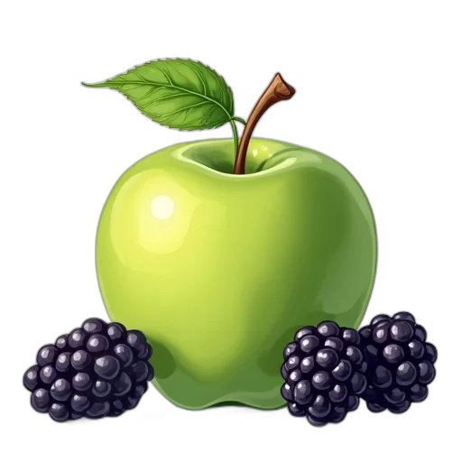 food, crown, staff, photorealistic transparent PNG cut-out