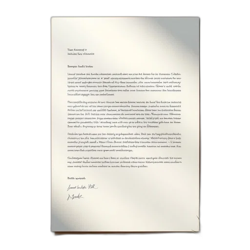 sample, proposal, letter transparent PNG cut-out