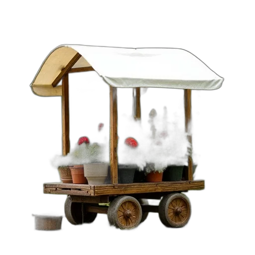 furniture, car, robot, 3d render transparent PNG cut-out