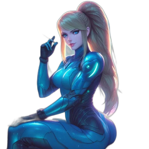 robot, dress, concept art, comic book art transparent PNG cut-out