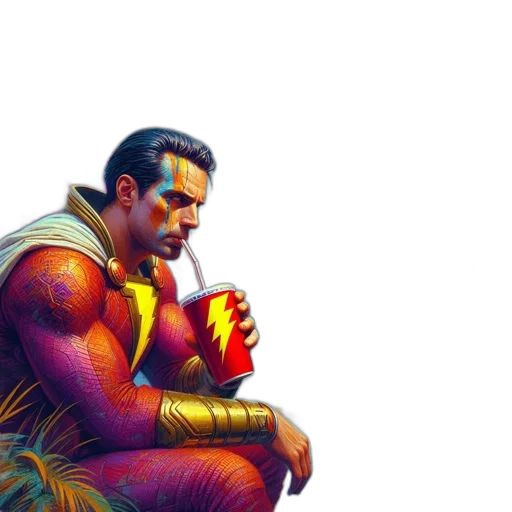 comic book art, concept art, pixel art, fantasy art transparent PNG cut-out