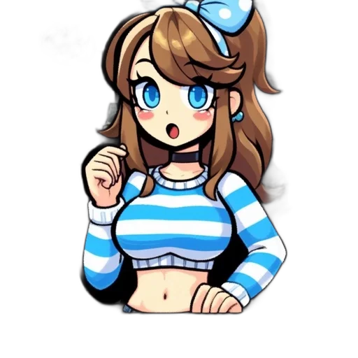 staff, dress, hat, robot transparent PNG cut-out
