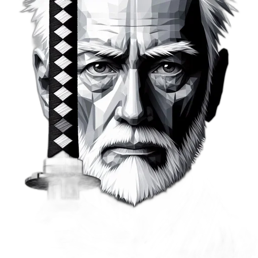 face, staff, sword, weapon transparent PNG cut-out