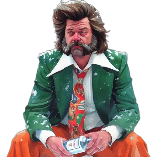 jacket, face, concept art, photorealistic transparent PNG cut-out