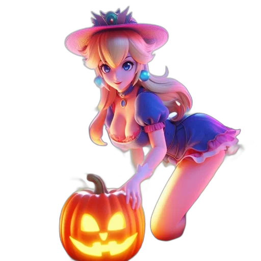 staff, dress, 3d render, concept art transparent PNG cut-out