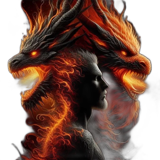 dragon, mask, face, creature transparent PNG cut-out