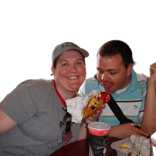 man, woman, sit, table transparent PNG cut-out