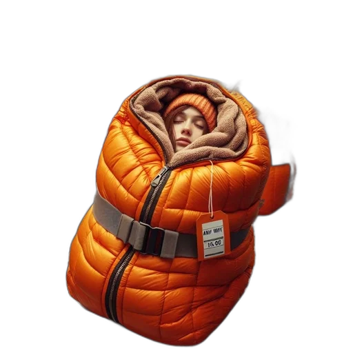 jacket, face, 3d render, photorealistic transparent PNG cut-out