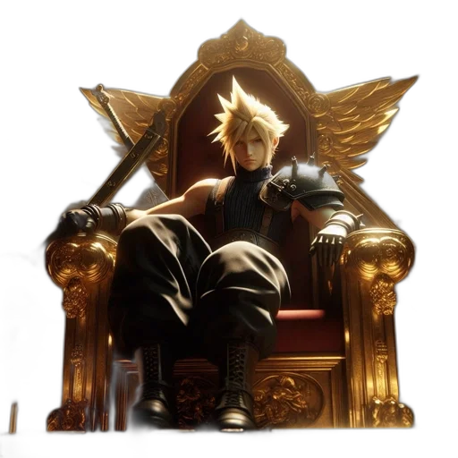 crown, furniture, staff, concept art transparent PNG cut-out