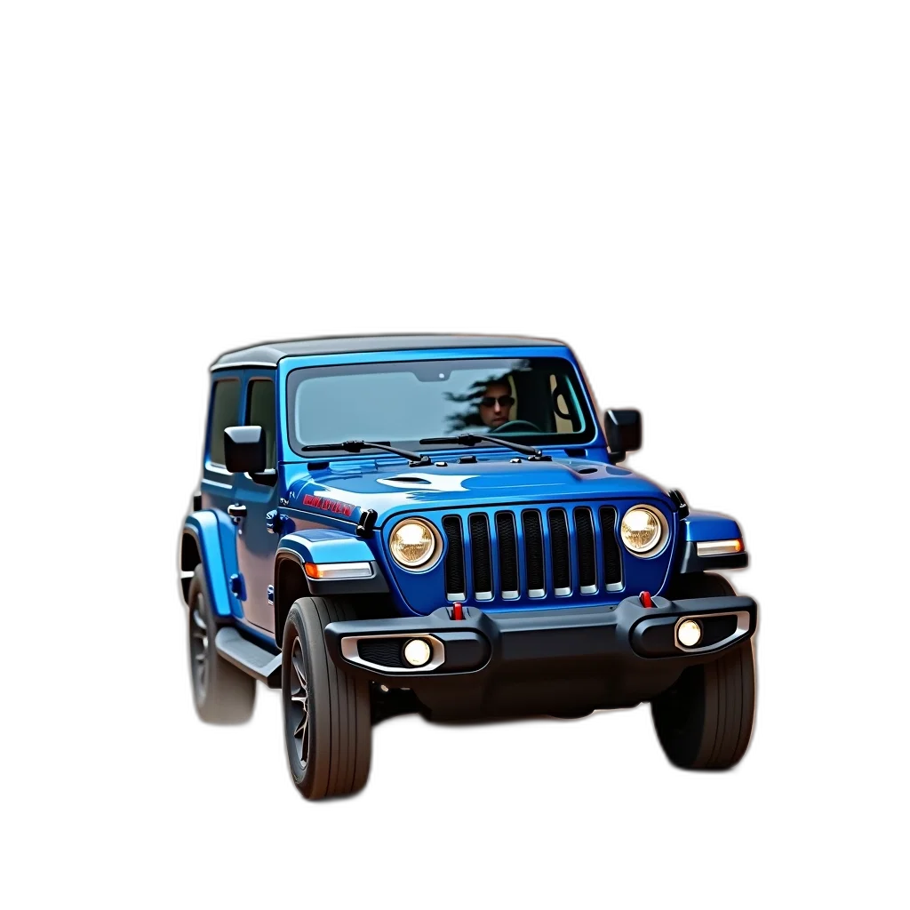 car, animal, weapon, 3d render transparent PNG cut-out