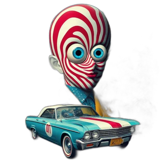 car, concept art, 3d render, photorealistic transparent PNG cut-out
