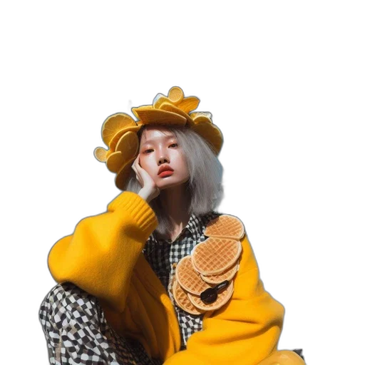 jacket, hat, dress, crown transparent PNG cut-out