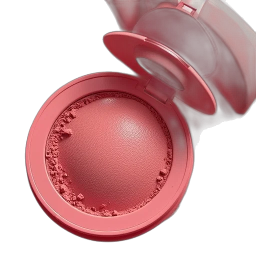 3d render, red, guerlain, blush transparent PNG cut-out
