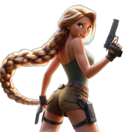 weapon, concept art, fantasy art, cartoon transparent PNG cut-out