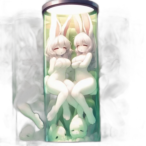 bottle, mask, dress, concept art transparent PNG cut-out