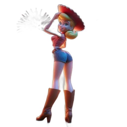 staff, hat, dress, robot transparent PNG cut-out