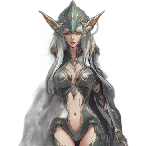 dragon, dress, fantasy art, concept art transparent PNG cut-out