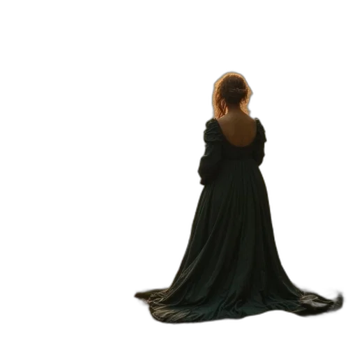 dress, jewelry, staff, jacket transparent PNG cut-out