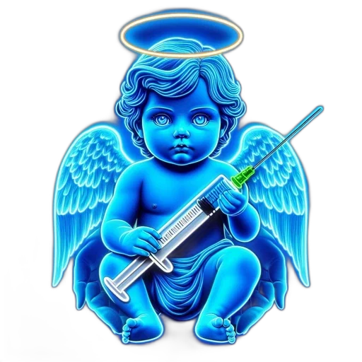 weapon, pixel art, vaporwave, concept art transparent PNG cut-out
