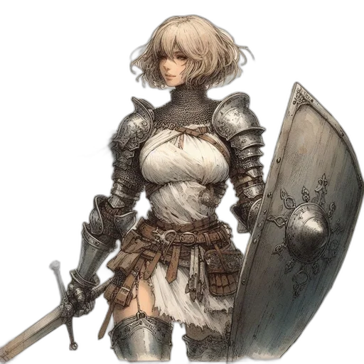 sword, weapon, staff, fantasy art transparent PNG cut-out