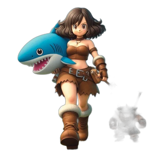 weapon, creature, staff, animal transparent PNG cut-out