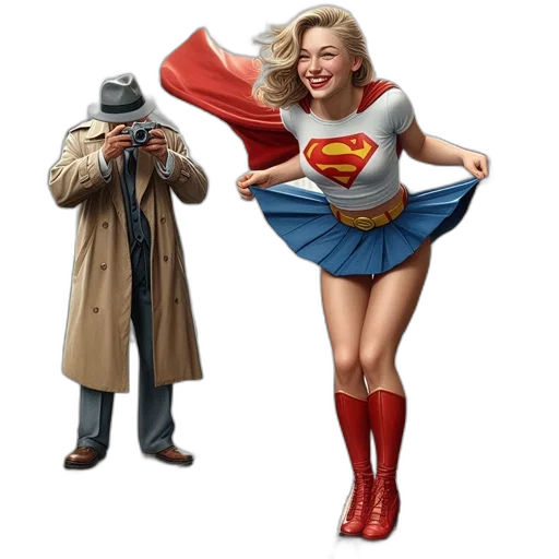comic book art, concept art, animated, scene transparent PNG cut-out