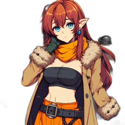 staff, jacket, dragon, weapon transparent PNG cut-out