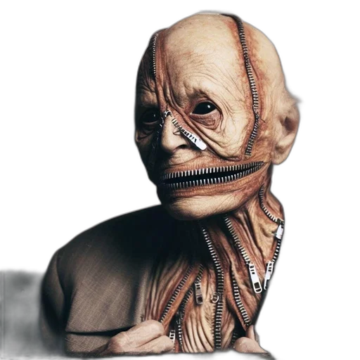 mask, creature, face, robot transparent PNG cut-out
