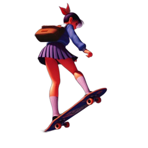 dress, hat, staff, concept art transparent PNG cut-out