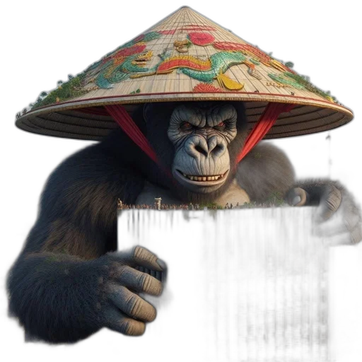 hat, umbrella, mask, animal transparent PNG cut-out