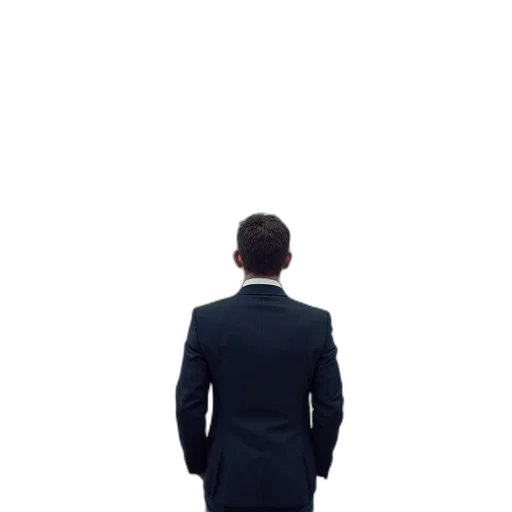 jacket, staff, robot, face transparent PNG cut-out