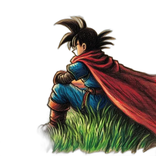 concept art, comic book art, fantasy art, pixel art transparent PNG cut-out
