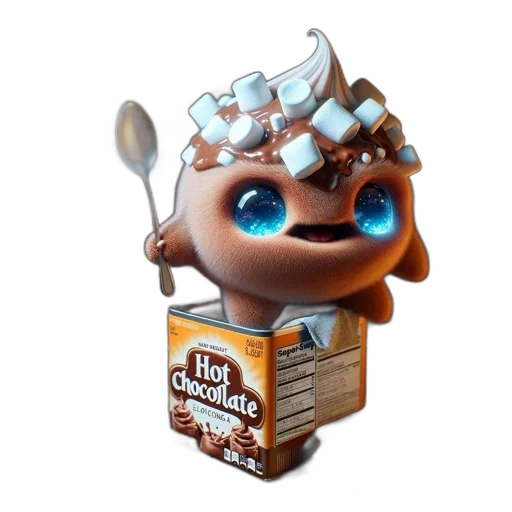 food, robot, creature, staff transparent PNG cut-out