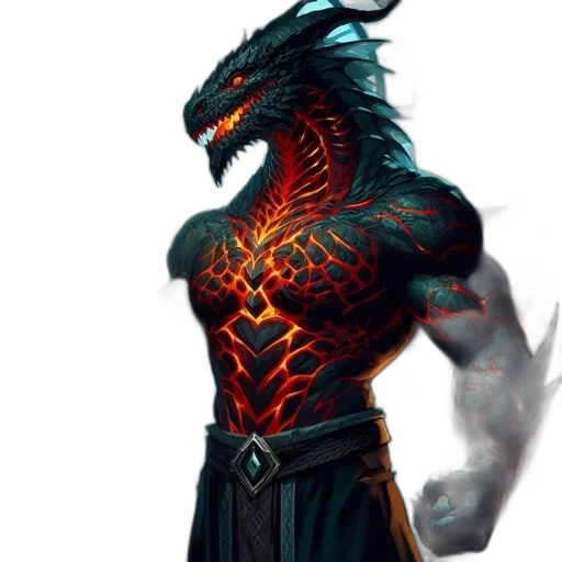 dragon, creature, animal, fantasy art transparent PNG cut-out