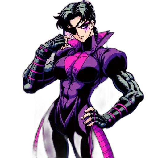weapon, jacket, comic book art, concept art transparent PNG cut-out