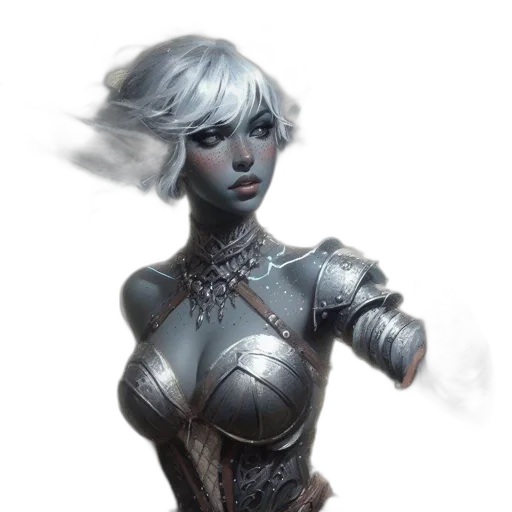 staff, robot, fantasy art, concept art transparent PNG cut-out