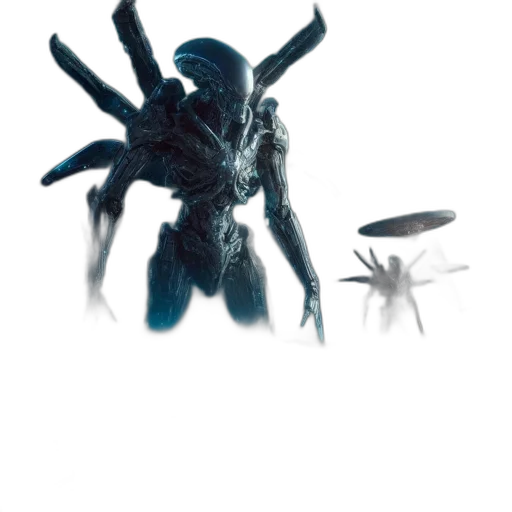 robot, creature, dragon, weapon transparent PNG cut-out