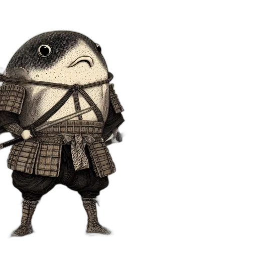 animal, sword, weapon, jacket transparent PNG cut-out