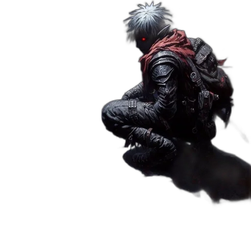 jacket, dragon, weapon, creature transparent PNG cut-out