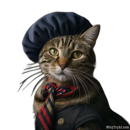 hat, staff, animal, jacket transparent PNG cut-out